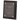Piano Black Finish Floating Glass Plaque